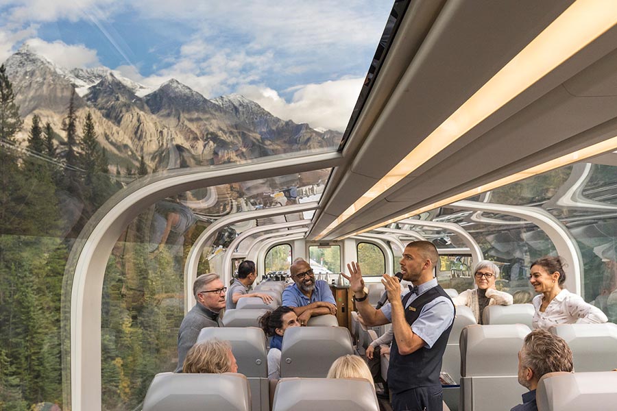 Rocky Mountaineer Train Travel in Canada